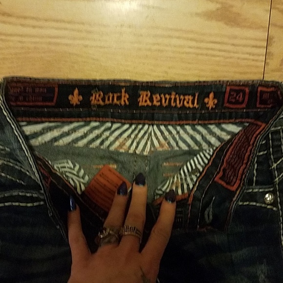 Rock revival Jean's capri/Morgan Buckle exclusive - Picture 4 of 6